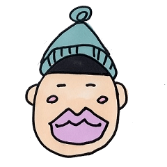 [LINEスタンプ] ニット帽のタラコ