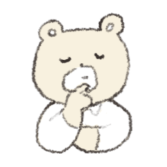 [LINEスタンプ] ゆるく返したいクマのスタンプ