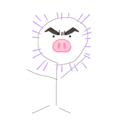 [LINEスタンプ] こぶたちゃんシリーズ2