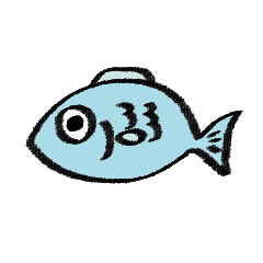 [LINEスタンプ] 察しの良い魚