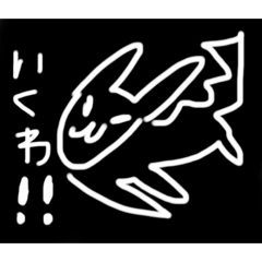 [LINEスタンプ] white＆black CA