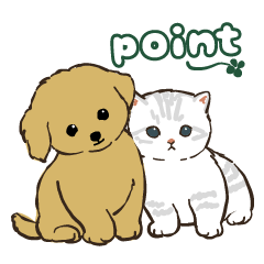 [LINEスタンプ] Point挨拶