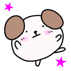 [LINEスタンプ] ぷよぷくわんこ