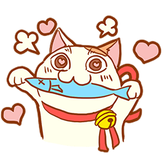 [LINEスタンプ] 三毛猫日記