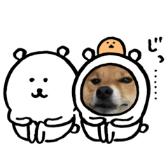[LINEスタンプ] ポチと愉快な娘2020バージョン