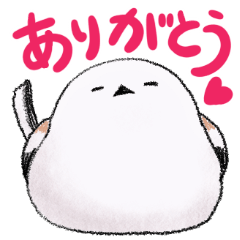 [LINEスタンプ] もっちりシマエナガさん