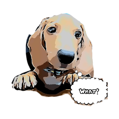 [LINEスタンプ] U Dachshund U