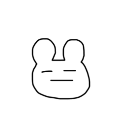 [LINEスタンプ] クマちゃんの顔