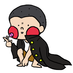 [LINEスタンプ] いたずらぼうず