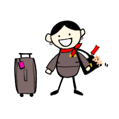 [LINEスタンプ] CA KOKOの日常