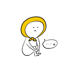 [LINEスタンプ] ほおかむり