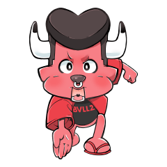 [LINEスタンプ] ブルズくん 日常で使えるヤグイ①