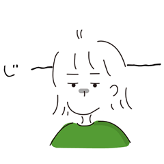 [LINEスタンプ] ぼーっとしてるよ