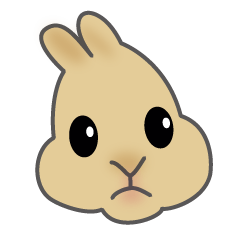 [LINEスタンプ] ミニうさぎのぴょん吉