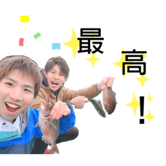 [LINEスタンプ] はやと＆しょーや