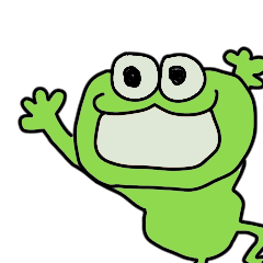 [LINEスタンプ] 私はカエルです