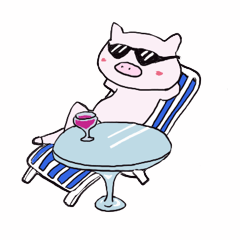 [LINEスタンプ] ぶた 毎日使えるスタンプ