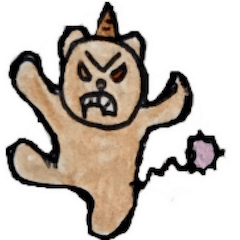 [LINEスタンプ] 不機嫌クーピ