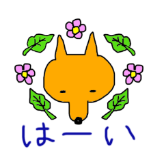 [LINEスタンプ] キツネのコンちゃんスタンプ