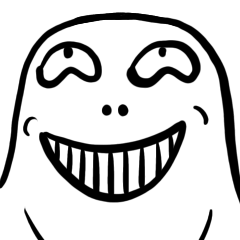 [LINEスタンプ] 笑顔で対応スタンプ