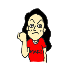 [LINEスタンプ] 全国のマキちゃん