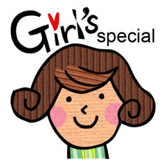 [LINEスタンプ] Girl's special！