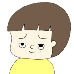 [LINEスタンプ] 那間 粋子