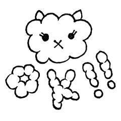 [LINEスタンプ] もくねこスタンプ