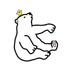 [LINEスタンプ] 塩クマ