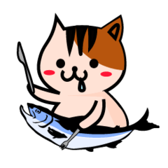 [LINEスタンプ] 涎猫