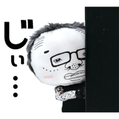 ぶさかわDollたちの使えるスタンプ。