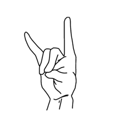 [LINEスタンプ] シンプルにぃぃぃ☆☆☆