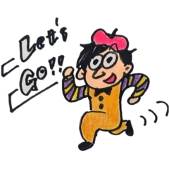 [LINEスタンプ] 画家さんの日常