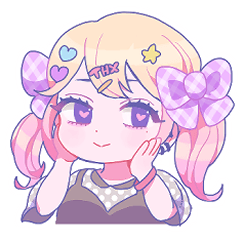 [LINEスタンプ] ツインテろんちゃん