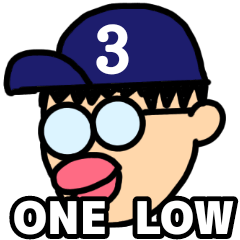 [LINEスタンプ] ONE LOW スタンプ3の画像（メイン）