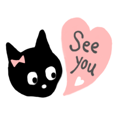 [LINEスタンプ] 黒猫pepeのスタンプ