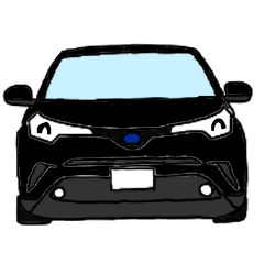 [LINEスタンプ] しーちゃんのスタンプ（くろ）