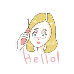 [LINEスタンプ] kawaii_dayo