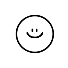 [LINEスタンプ] シンプル顔。