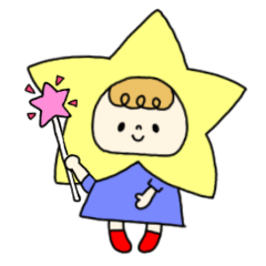 [LINEスタンプ] やさしい星の妖精のスタンプ（敬語）