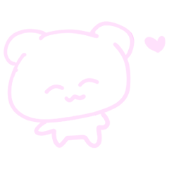 [LINEスタンプ] 毎日はっぴーくまちゃん