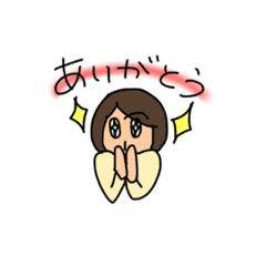 [LINEスタンプ] いろんな場面で使えるはかちゃんスタンプ