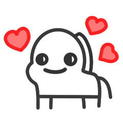 [LINEスタンプ] かわいいうま