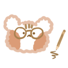 [LINEスタンプ] ポンシルのふわふわな一日