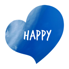 [LINEスタンプ] love  peace shine