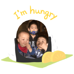 [LINEスタンプ] 加藤団子三兄弟