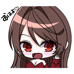[LINEスタンプ] あかねざく家 スタンプ 第一弾