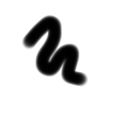 [LINEスタンプ] 黒い文字の仲間たち