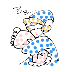 [LINEスタンプ] ドットガールズ