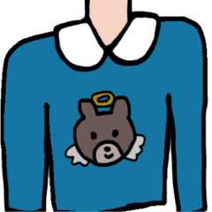 [LINEスタンプ] 着せ替え人形スタンプ